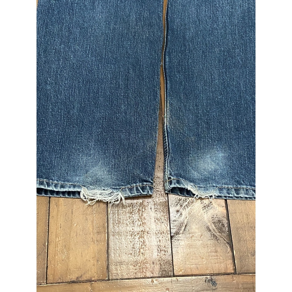 Ariat M1 Remy Vintage Straight Leg Jeans Mens 38x32 Bradford Wash Distressed - Picture 15 of 15